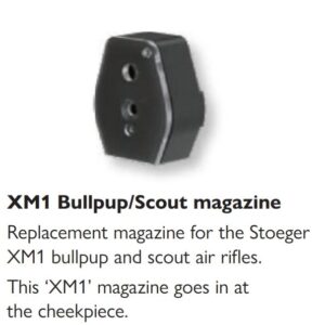 Stoeger XM1 Bullpup PCP Air Rifle .177 Spare Magazine 11 Shot