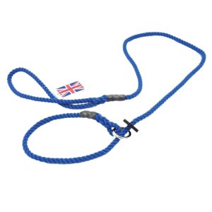 Bisley Deluxe Blue 6mm Slip Lead 1.2M with Rubber Stop