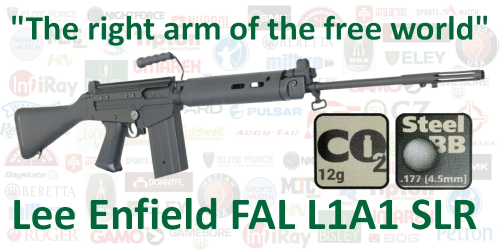 Lee Enfield L1A1 SLR Banner