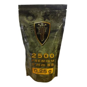 Umarex Elite Force Airsoft Plastic BBs 0.25g Zip Bag 2,500