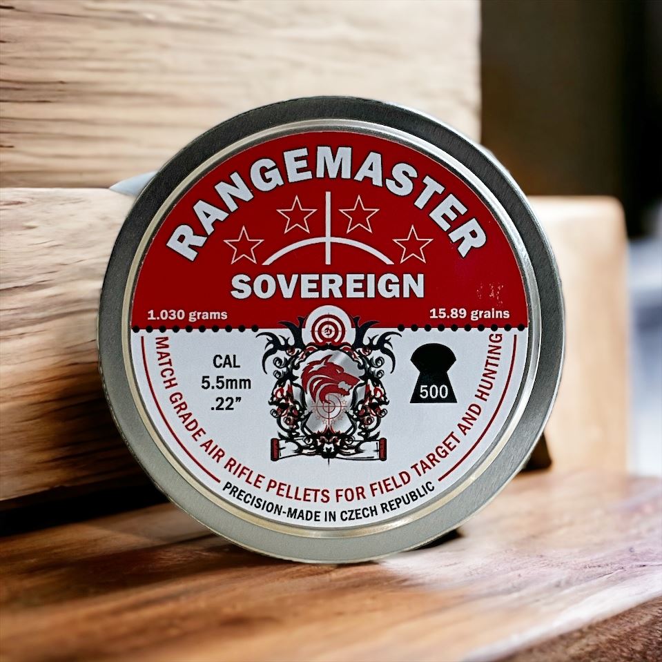 Rangemaster Sovereign .22 15.9gr Pellets Tin of 500 - Image 5