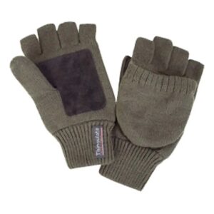 Thinsulate Shooters Mitts by Bisley Wear as fingerless gloves or mits
