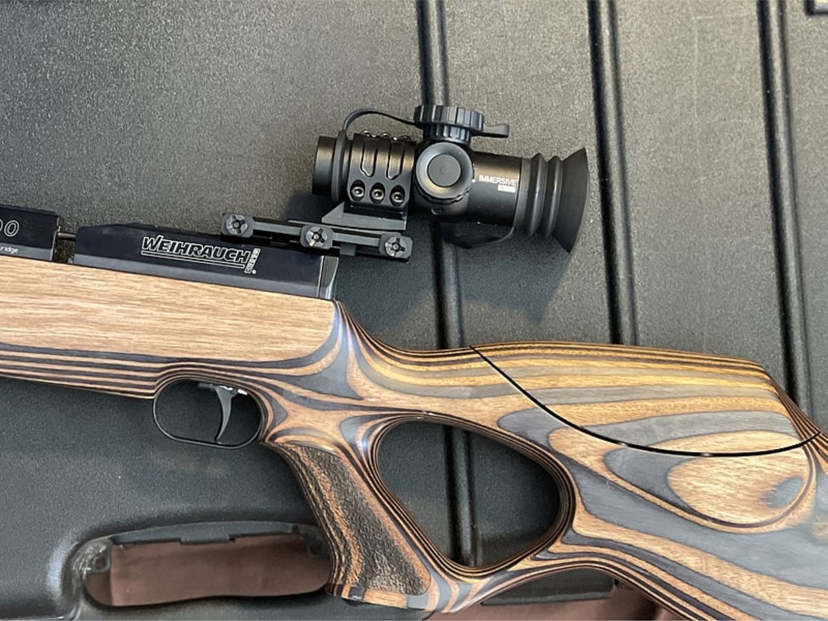 Immersive Optics 10x24 Prismatic Scope Mildot MOA Adjustable Mounts - Image 6