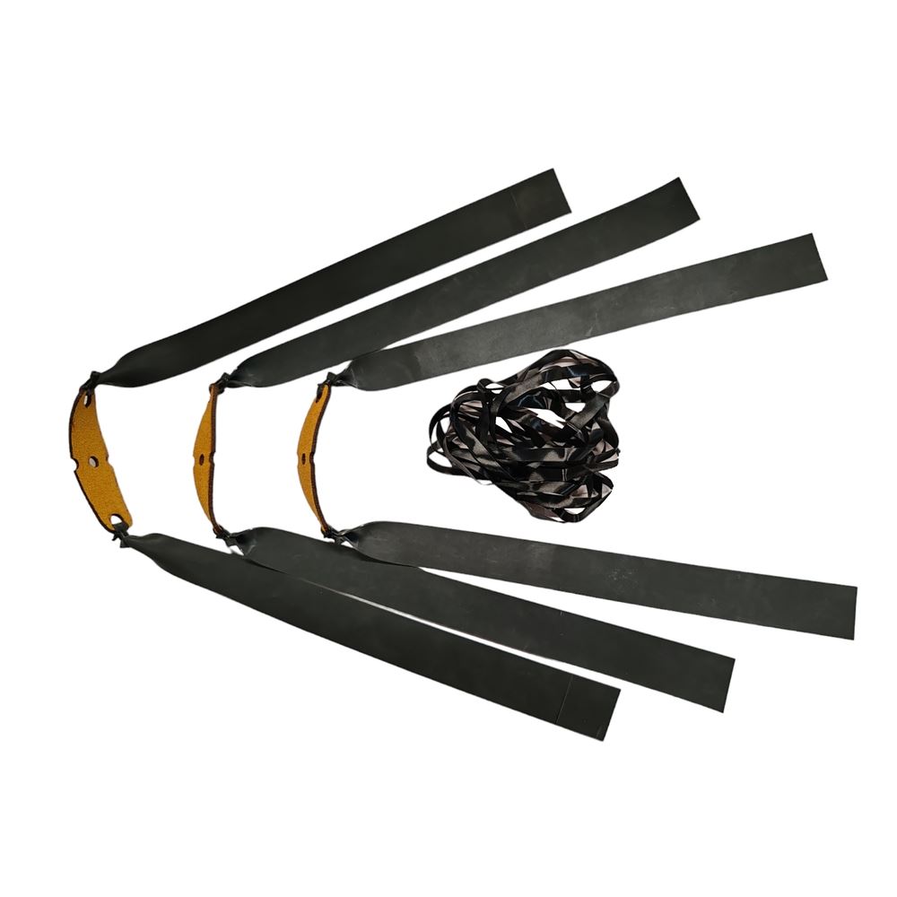 SWC Slingshot Flatbands .75 22-15 Catapult Elastic Black 3pk - Image 5