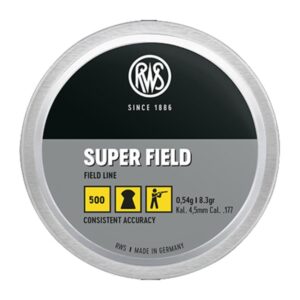 RWS Super Field .22 15gr 5.51 Airgun Pellets Tin of 500