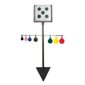 Snooker Match Metal Airgun Target by Gr8fun with 17cm Paper Target Holder