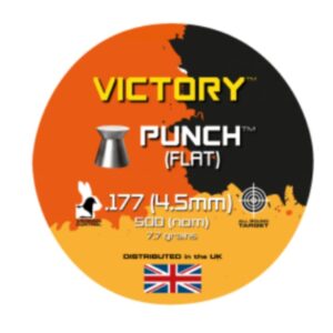 Victory Punch (Flat) Pellets 500 .177 (4.5mm) Target