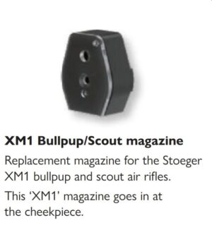 Stoeger XM1 Bullpup PCP Air Rifle .22 Spare Magazine 9 Shot