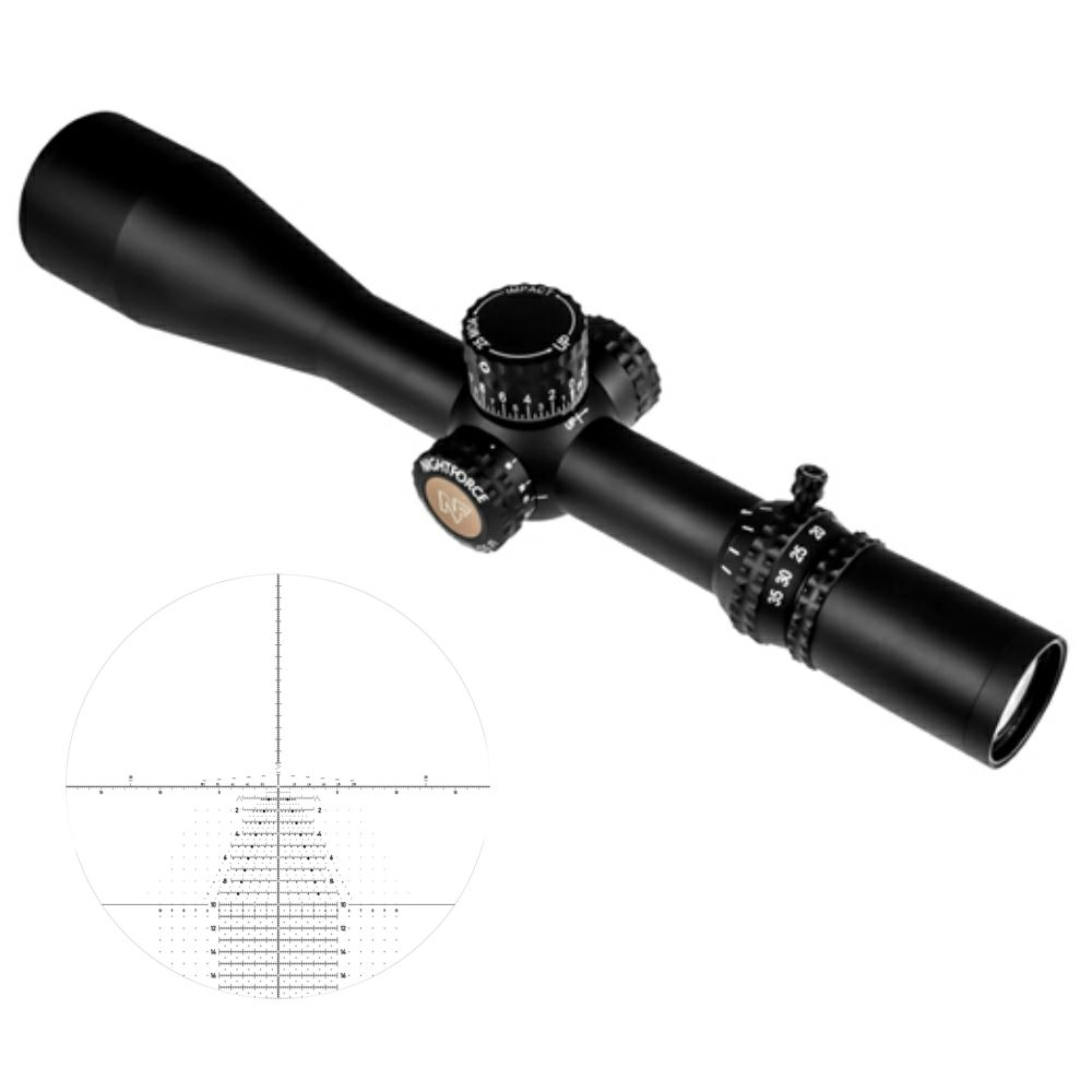 Nightforce ATACR Rifle Scope 7-35x56 34mm F1 FFP TReMor3
