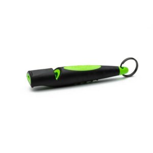 Acme ALPHA Plastic Dog Whistle Black Green 211.5 Standard pitch without pea