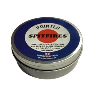 SMK Spitfire Pointed Pellets .22 Tin of 500
