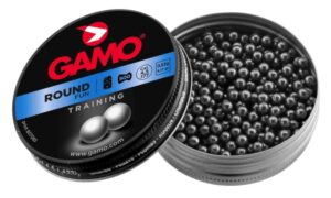 GAMO Lead BBs .177 4.5mm Round Lead Training Pellets tin of 500 8.17gr