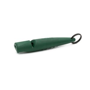 Acme ALPHA Plastic Dog Whistle Forest Green 211.5 Standard pitch without pea