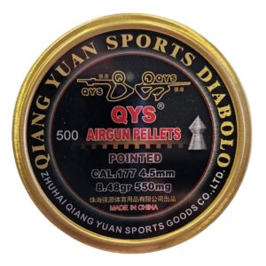 QYS Pointed Nose 8.48gr Pellets