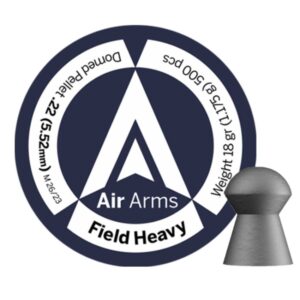 Air Arms Diabolo Field .22 5.52mm 18gr Airgun Pellets Tin of 500