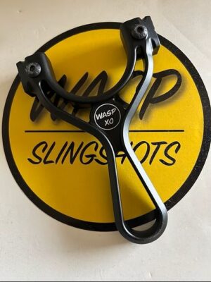 WASP XO Pro Ultra Light Aluminium EDC Slingshot Black