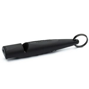 Acme Plastic Dog Whistle Black 211.5 Standard pitch without pea