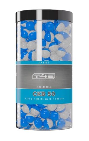 Umarex CKB 50 T4E .50 Cal Chalkballs 0.95g White Mark 500pcs Tub