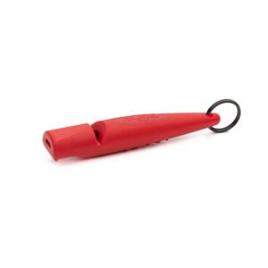 Acme ALPHA Plastic Dog Whistle DG Carmine Red 210.5 High Pitch Without Pea