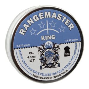 Rangemaster King .22 25.4 gr 5.5mm Pellets Tin of 200