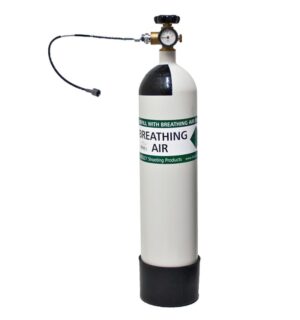 Bisley 300 BAR 7 Litre Air Cylinder with Hose, Valve and Adaptors