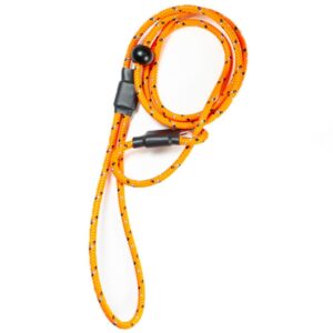 Field Trial Advanced Dog Lead Orange By Bisley 5mm x 1.2m