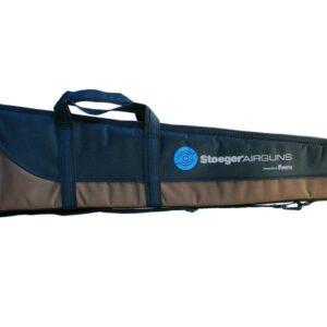 Stoeger Gun Bag Black / Brown Narrow Rifle Cover Knitted Lining 120cm