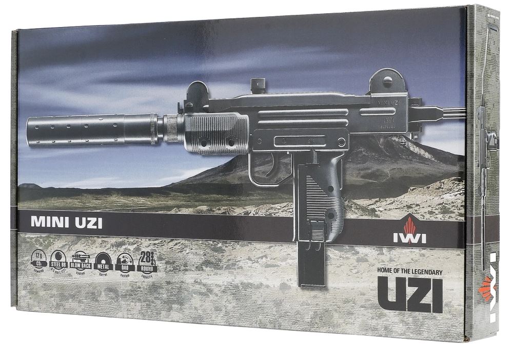 IWI Mini Uzi Air Pistol .177 Pellet Folding Stock - Image 5