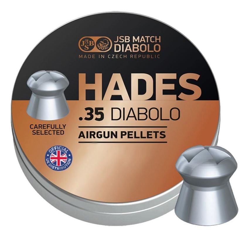 JSB Hades .35 9mm 81.02gr Pellets 50pk