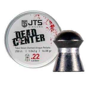 JTS Dead Center 16.08gr .22 Airgun Pellets Tin of 250