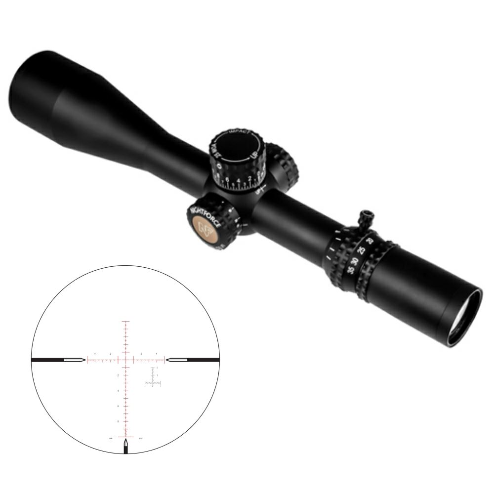 Nightforce ATACR Scope 5-25x56 F1 ZeroStop .1 Mil Rad Digillum Mil-R