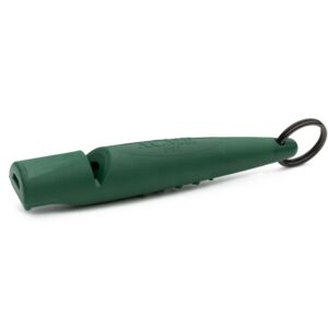 Acme ALPHA Plastic Dog Whistle Forest Green 210.5 High Pitch Without Pea