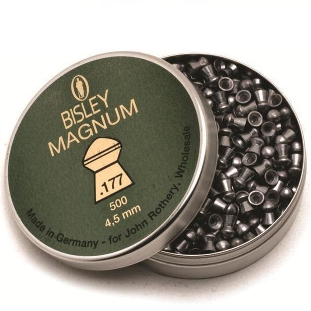 Bisley Magnum .177 4.51 Tin of 200 Airgun Pellets - Image 5