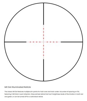 Hawke Fast Mount 4-16x50 Rifle Scope Weaver Mounts Adjustable objective