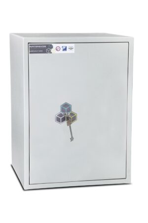 Burton Safes Eurovault Aver S2 Size 4 Key Locking 60 x 44 x 40cm 56L